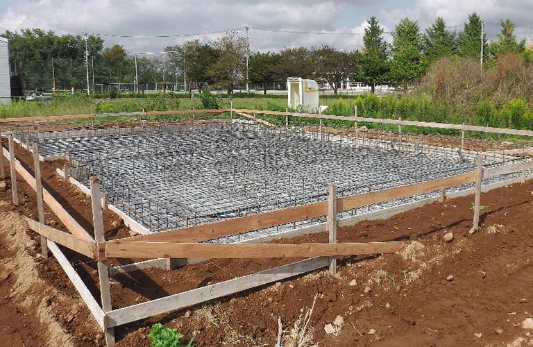 水戸の注文住宅の基礎工事